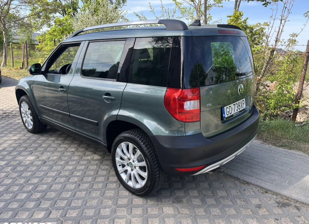 Skoda Yeti cena 24900 przebieg: 153000, rok produkcji 2012 z Gdańsk małe 137